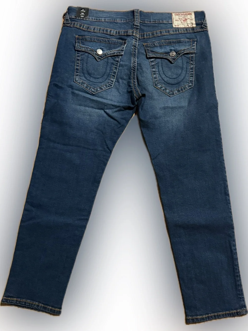 True Religion Geno Big T Flap Pocket Slim Jeans